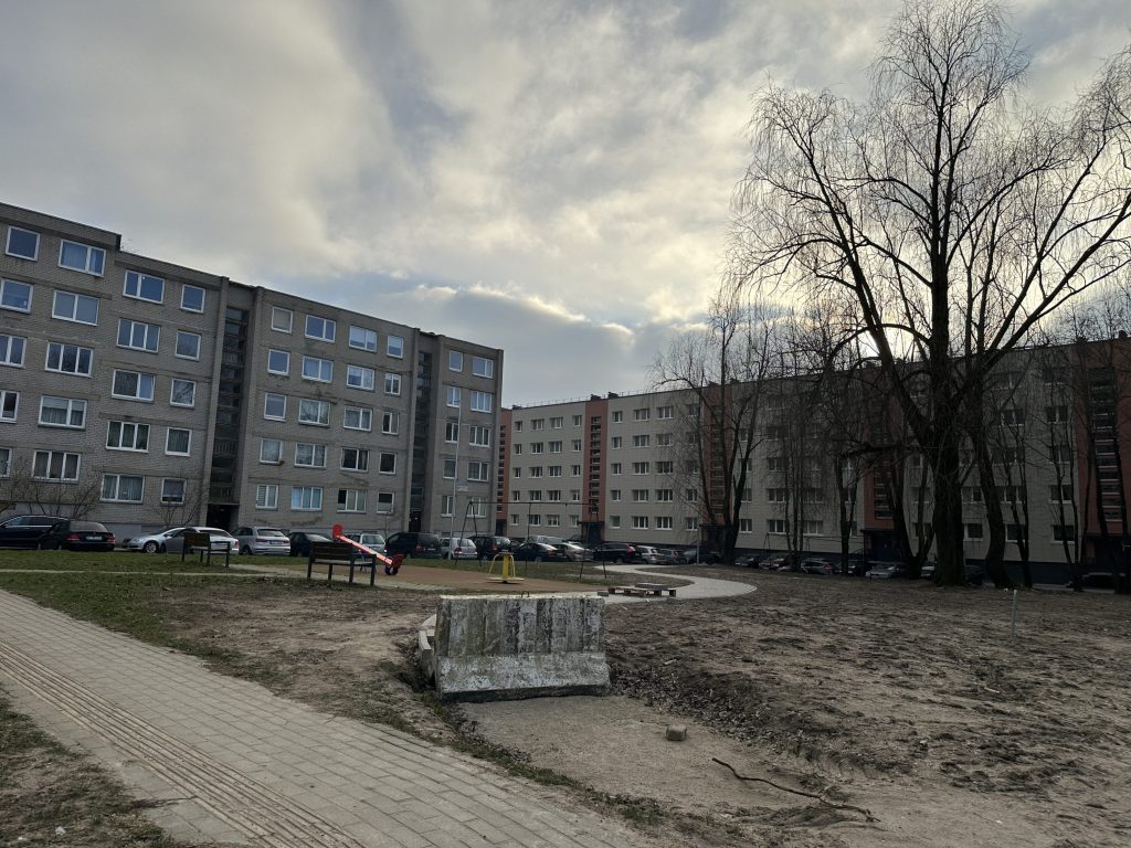 Kauno g. 29, 31, 33, 35, 39, 39A, 41 kiemas (Kauno g. 29, 31, 33, 35, 39, 39A, 41) - Road - construction photos