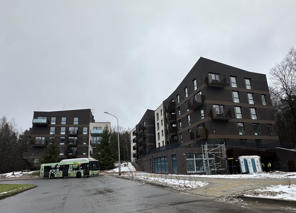 Forest Gate (L. Giros g. 115) - Multi apartment - construction photos