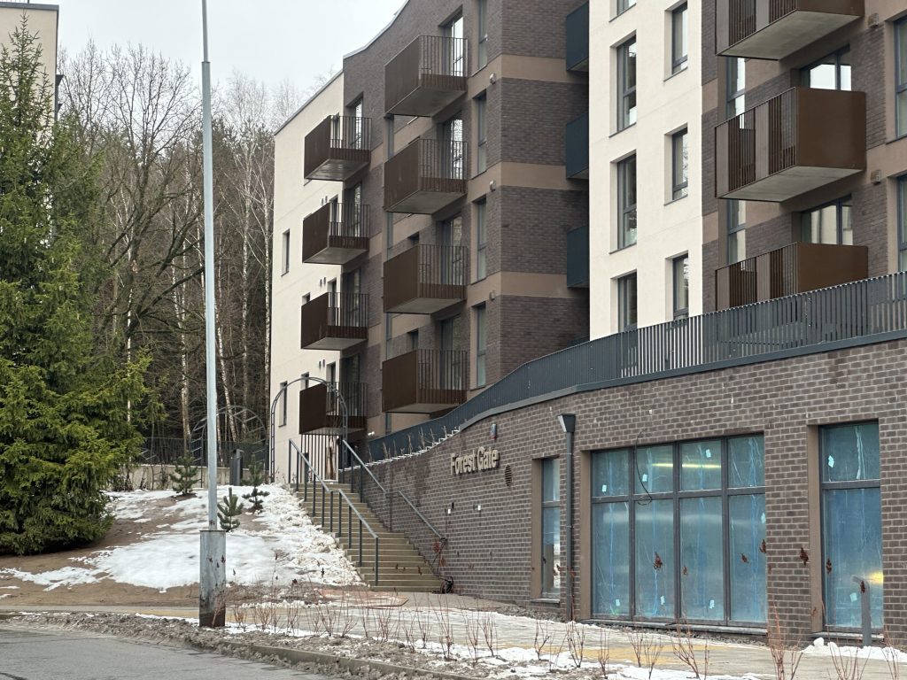 Forest Gate (L. Giros g. 115) - Multi apartment - construction photos