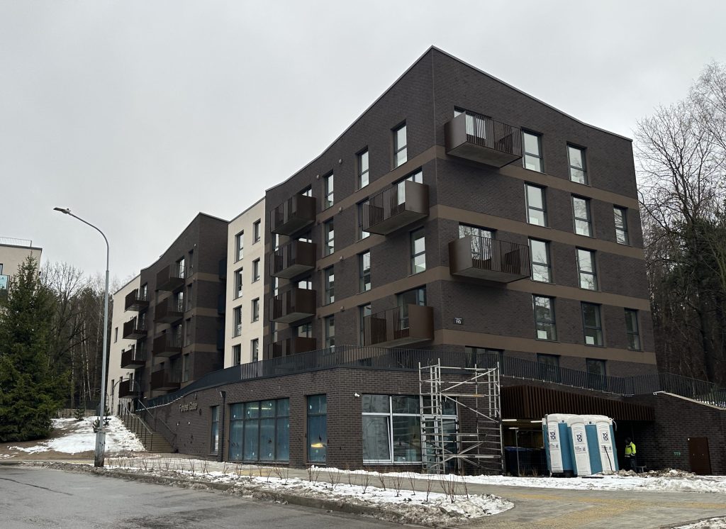 Forest Gate (L. Giros g. 115) - Multi apartment - construction photos