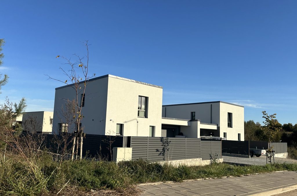 Užutrakio g. 11, 13 (Užutrakio g. 11, 13) - Row housing - construction photos