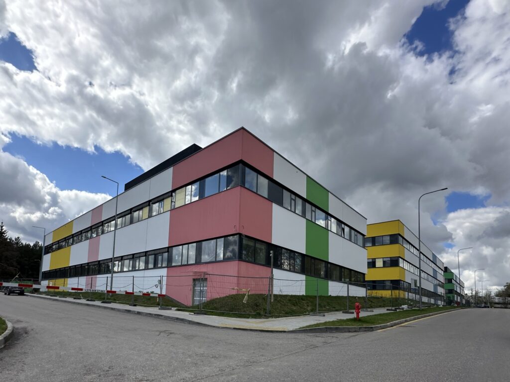 Vaikų pediatrijos II korpusas (Santariškių g. 7) - Hospital - construction photos