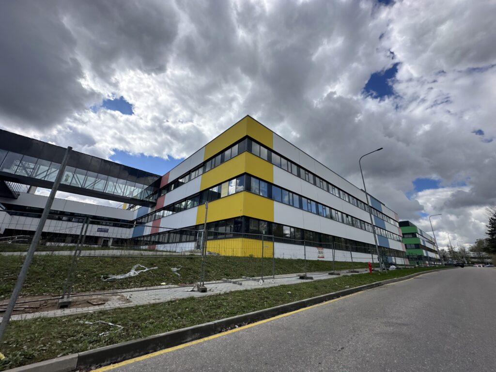 Vaikų pediatrijos II korpusas (Santariškių g. 7) - Hospital - construction photos