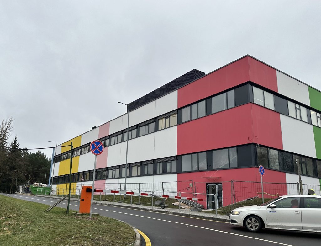 Vaikų pediatrijos II korpusas (Santariškių g. 7) - Hospital - construction photos