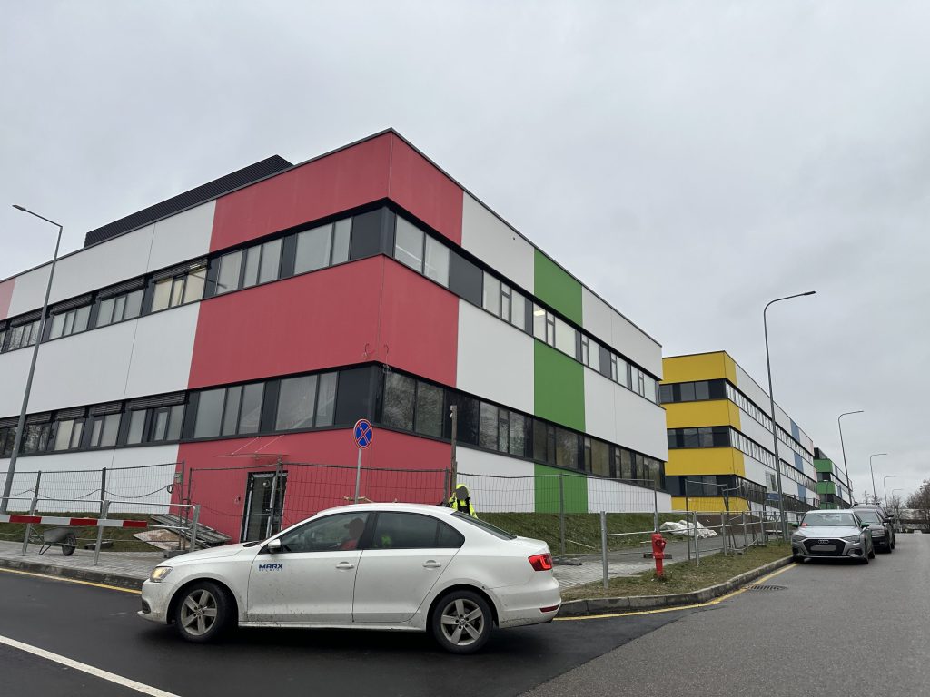 Vaikų pediatrijos II korpusas (Santariškių g. 7) - Hospital - construction photos