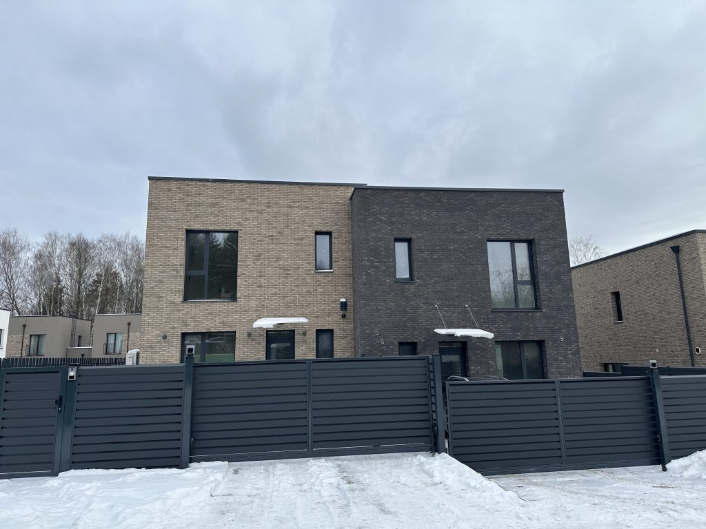 Visorių septintukas (Onos Lukauskaitės Poškienės g. 16, 18, 20, 22, Prano Ancevičiaus g. 15, 17, 19) - Row housing - construction photos