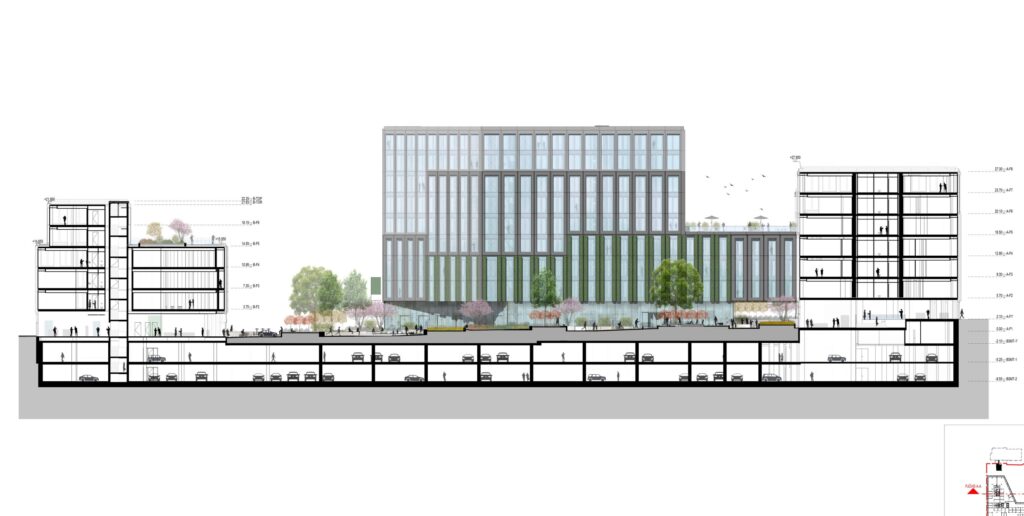 Urban Campus (Juozapavičiaus g. 6) - Biroju centrs - vizualizācija