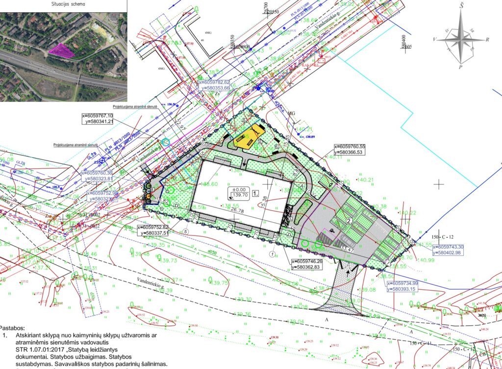 Vandenio namai (Vandentiekio g. 60) - Korterelamu - visuaalne