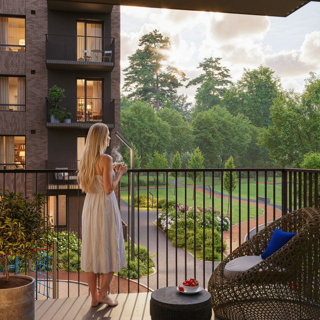 Miško sprintas 1 etapas (Visorių g. 20) - Multi apartment - visualization