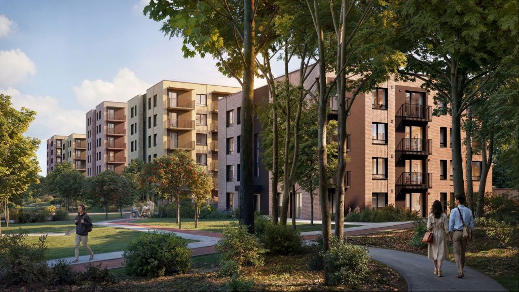 Miško sprintas 1 etapas (Visorių g. 20) - Multi apartment - visualization