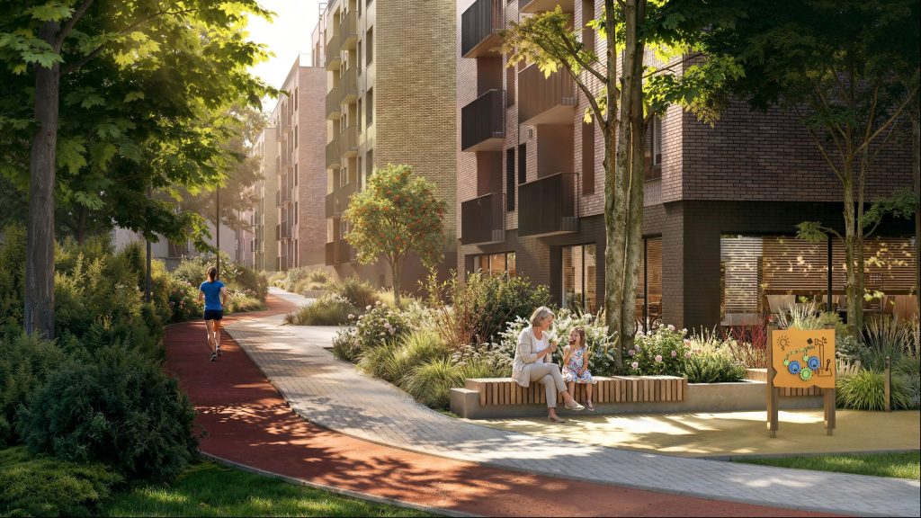 Miško sprintas 1 etapas (Visorių g. 20) - Multi apartment - visualization