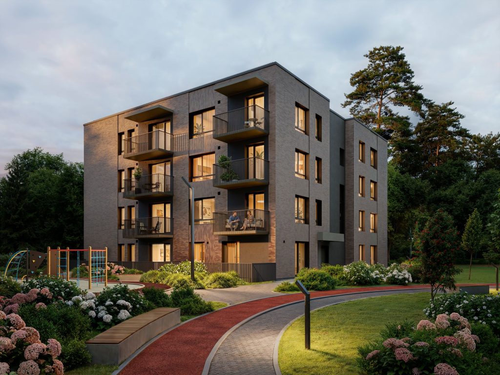 Miško sprintas 1 etapas (Visorių g. 20) - Multi apartment - visualization