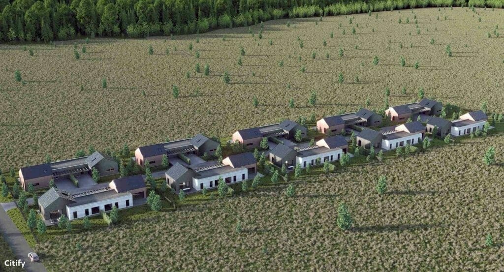 Svajonių namai (Svajonių aklg. 1, 2, 3, 4, 5, 6, 7, 8, 10, 11) - Privātmāju kopienas - vizualizācija