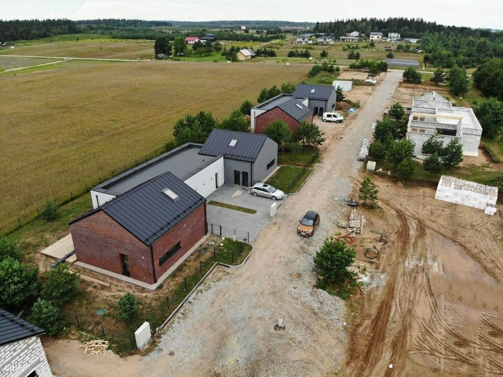 Svajonių namai (Svajonių aklg. 1, 2, 3, 4, 5, 6, 7, 8, 10, 11) - Privātmāju kopienas - būvdarbu attēli