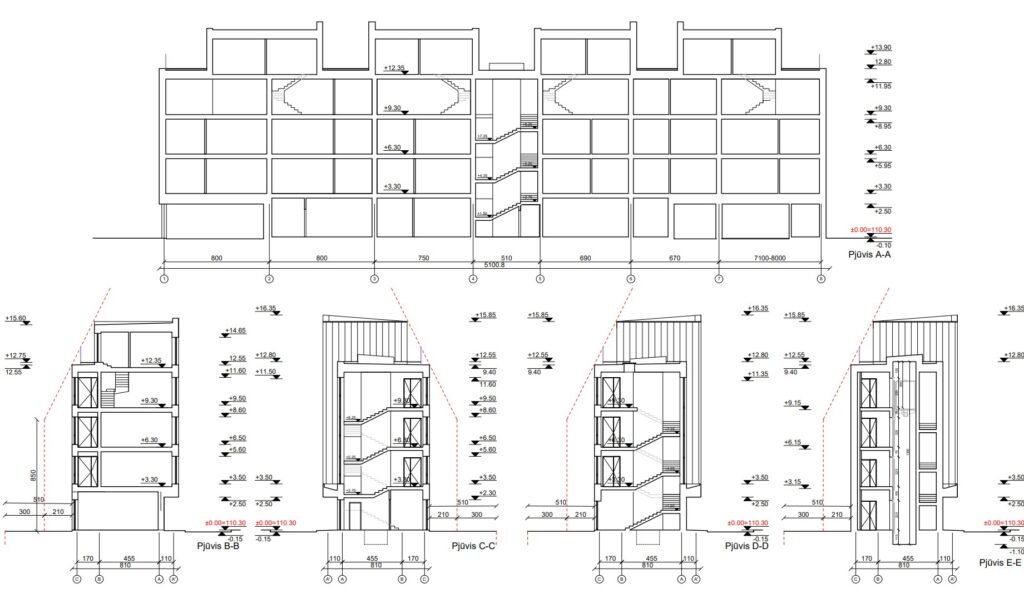K50E (Kalvarijų g. 50E) - Multi apartment - visualization