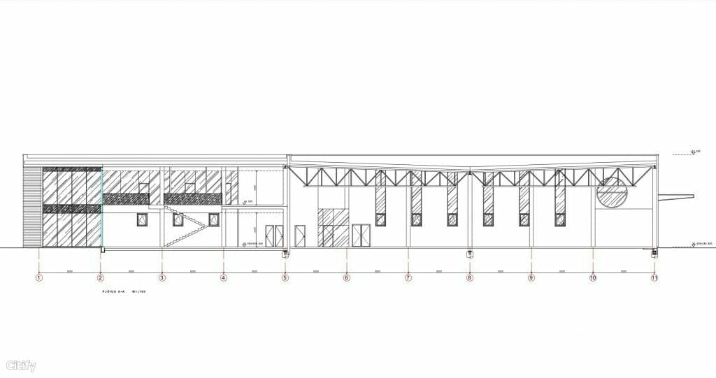 AJ Senasis Ukmergės kel. 10 (Senasis Ukmergės kel. 10) - Shopping center, Warehouse / Distribution center - visualization