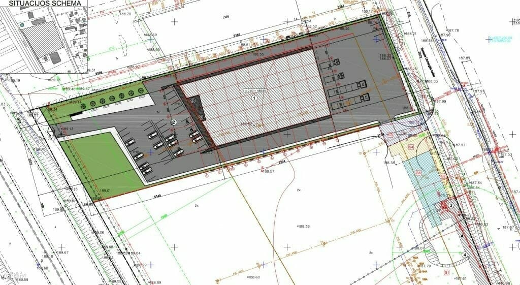 AJ Senasis Ukmergės kel. 10 (Senasis Ukmergės kel. 10) - Shopping center, Warehouse / Distribution center - visualization