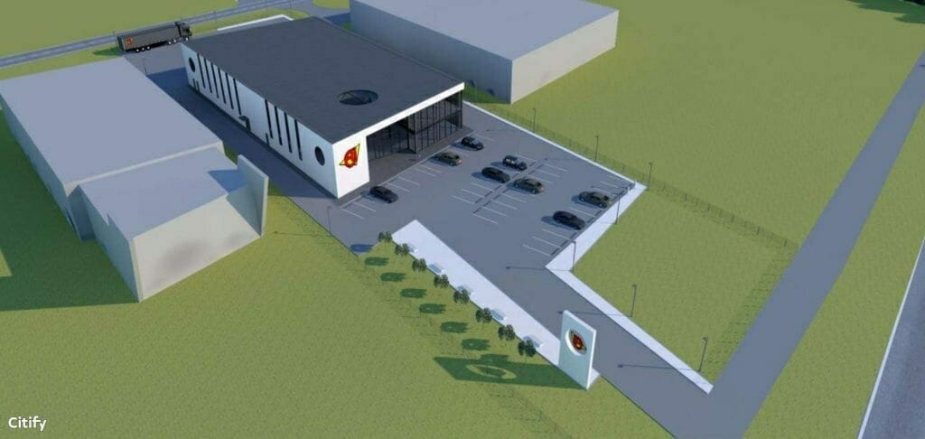 AJ Senasis Ukmergės kel. 10 (Senasis Ukmergės kel. 10) - Shopping center, Warehouse / Distribution center - visualization