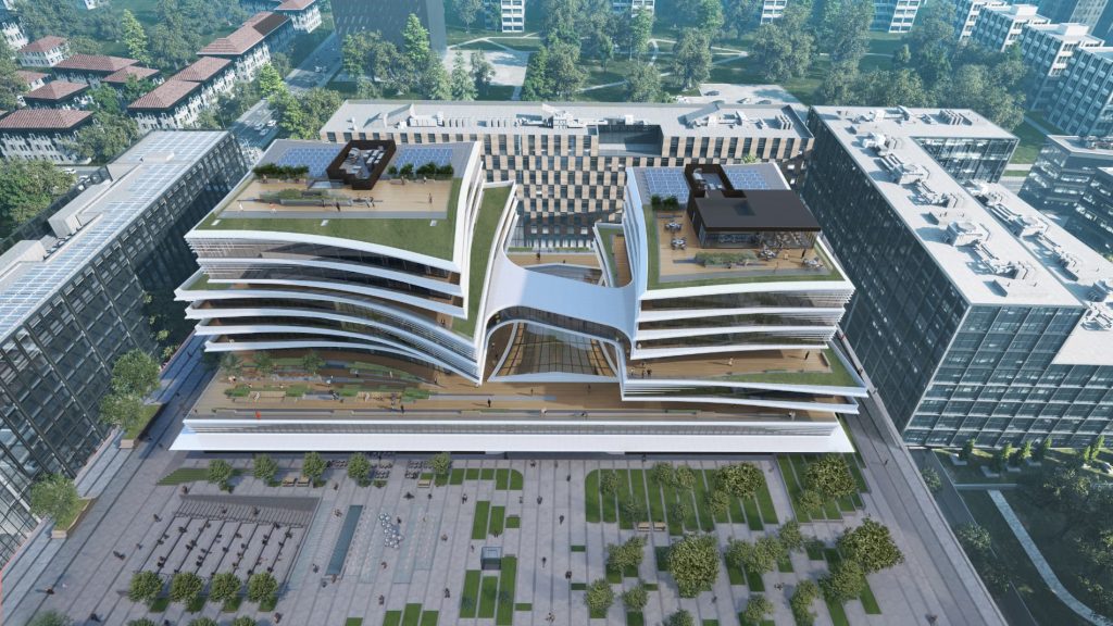 Business Stadium aikštė (Rinktinės g. 3) - Laukums - vizualizācija