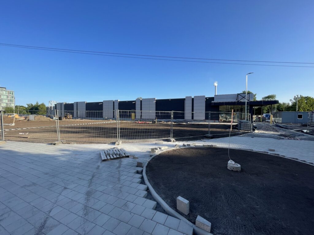 LIDL Duntes iela 25 (Duntes iela 25) - Shopping center - construction photos