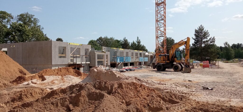 Kaivas kvartāls – 1. kārta (Kaivas iela 48A) - Korterelamu - ehituse fotod