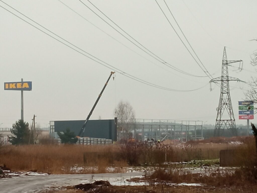 Juglas iela 95 (Juglas iela 95) - Car wash, Food services, Office center - construction photos