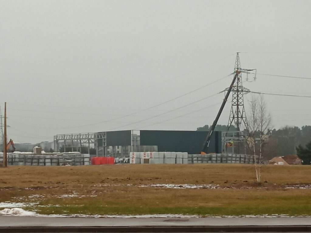 Juglas iela 95 (Juglas iela 95) - Car wash, Food services, Office center - construction photos