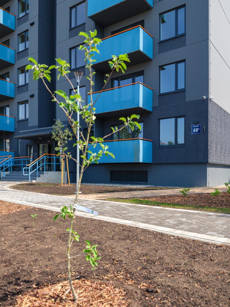 Kaivas kvartāls – 1. kārta (Kaivas iela 48A) - Korterelamu - ehituse fotod