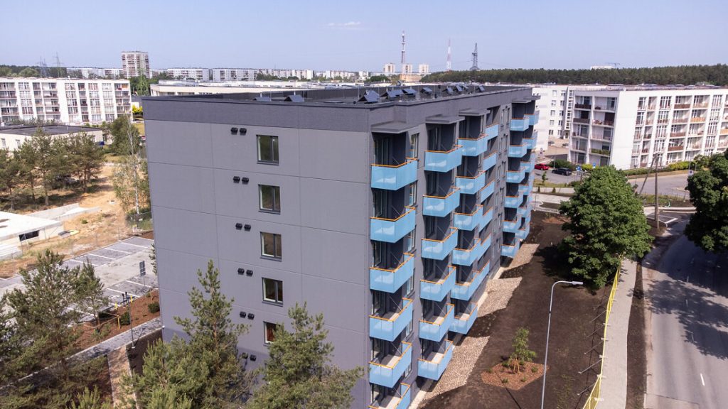 Kaivas kvartāls – 1. kārta (Kaivas iela 48A) - Korterelamu - ehituse fotod