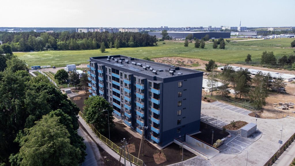 Kaivas kvartāls – 1. kārta (Kaivas iela 48A) - Korterelamu - ehituse fotod