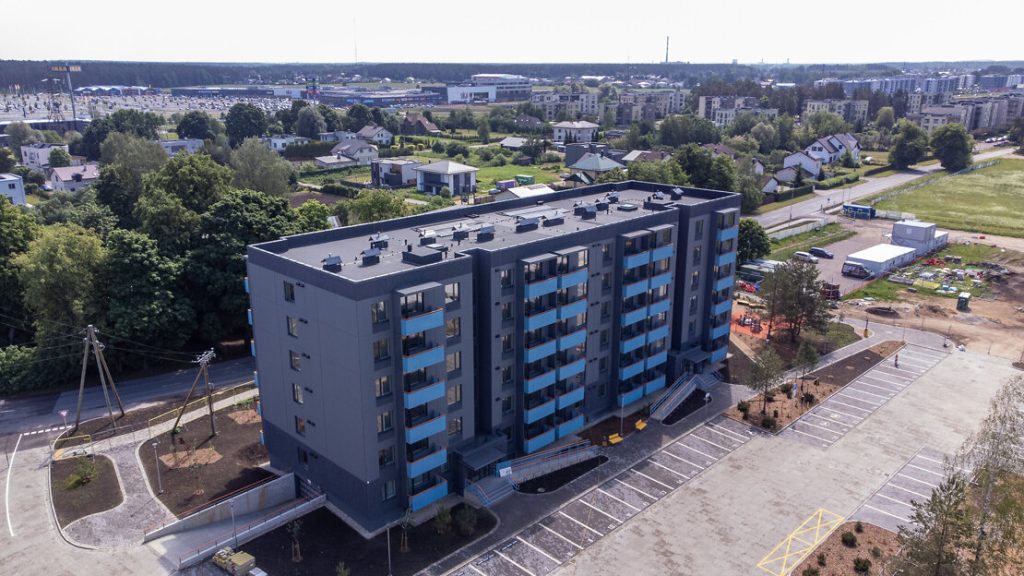 Kaivas kvartāls – 1. kārta (Kaivas iela 48A) - Korterelamu - ehituse fotod