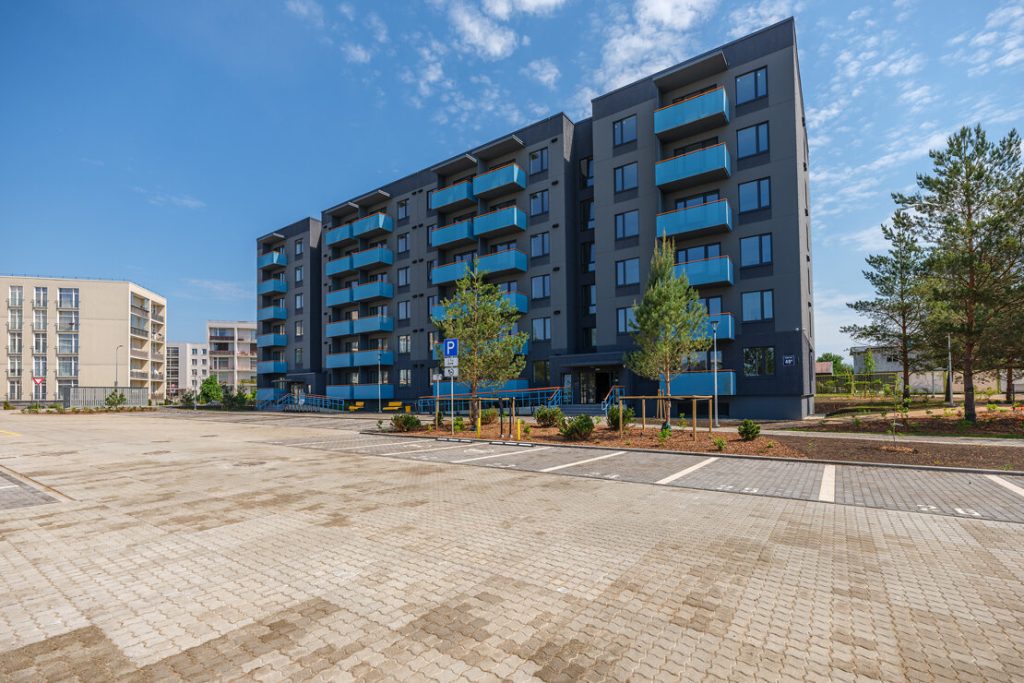 Kaivas kvartāls – 1. kārta (Kaivas iela 48A) - Korterelamu - ehituse fotod