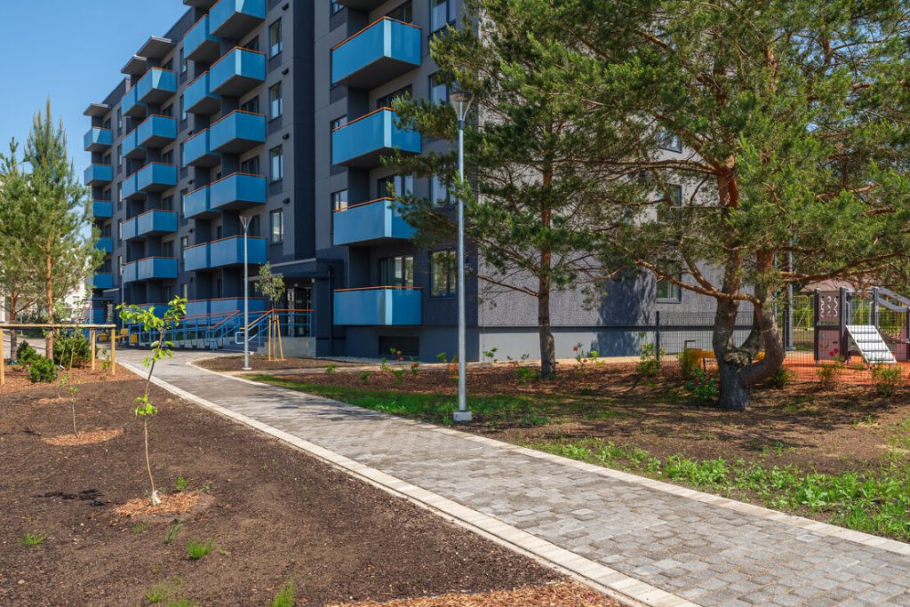 Kaivas kvartāls – 1. kārta (Kaivas iela 48A) - Korterelamu - ehituse fotod