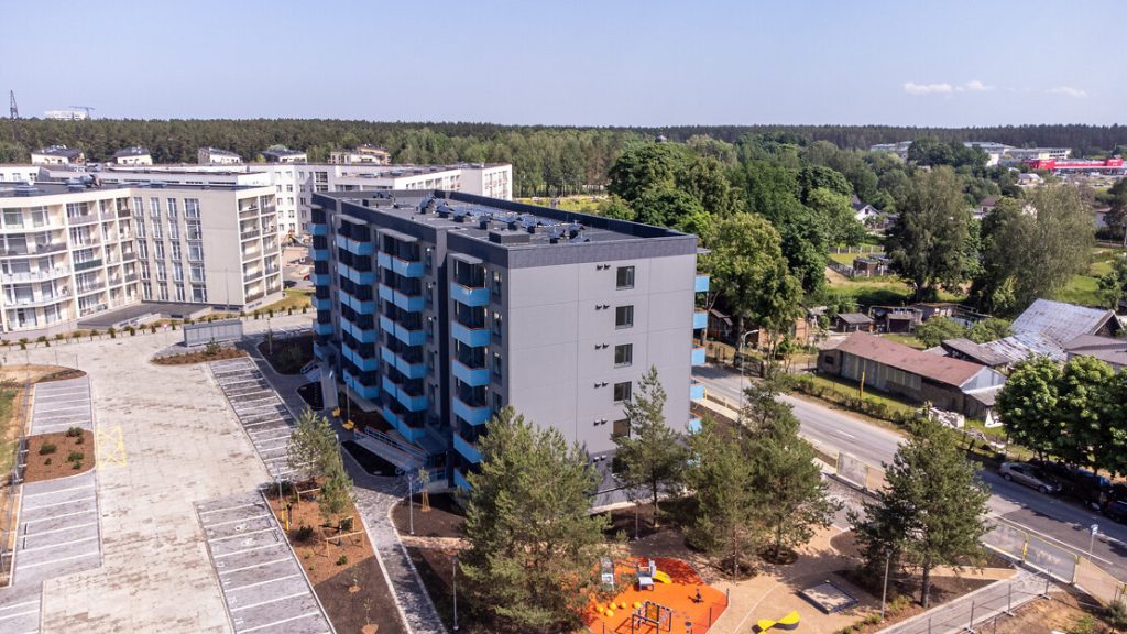 Kaivas kvartāls – 1. kārta (Kaivas iela 48A) - Korterelamu - ehituse fotod