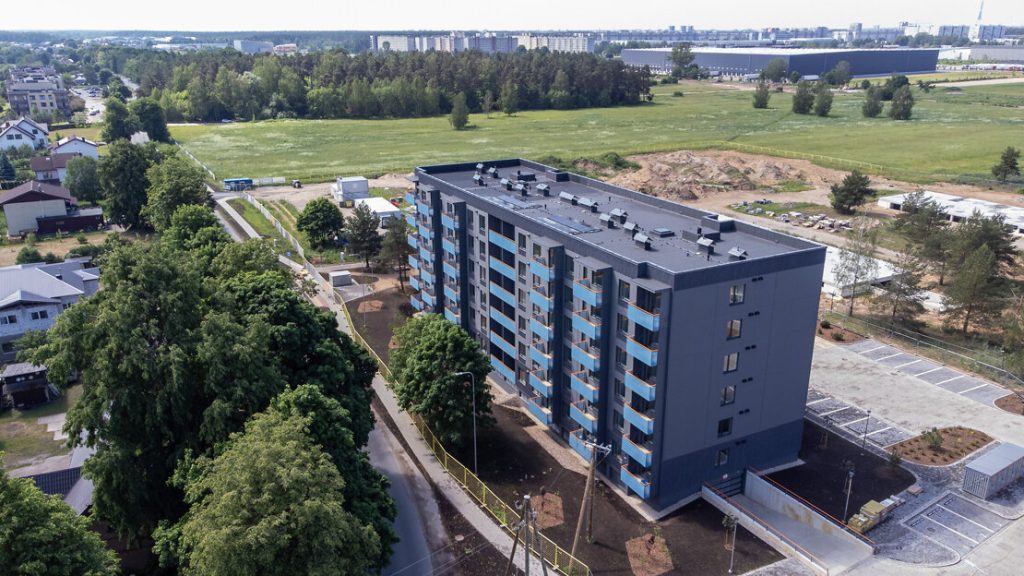 Kaivas kvartāls – 1. kārta (Kaivas iela 48A) - Korterelamu - ehituse fotod