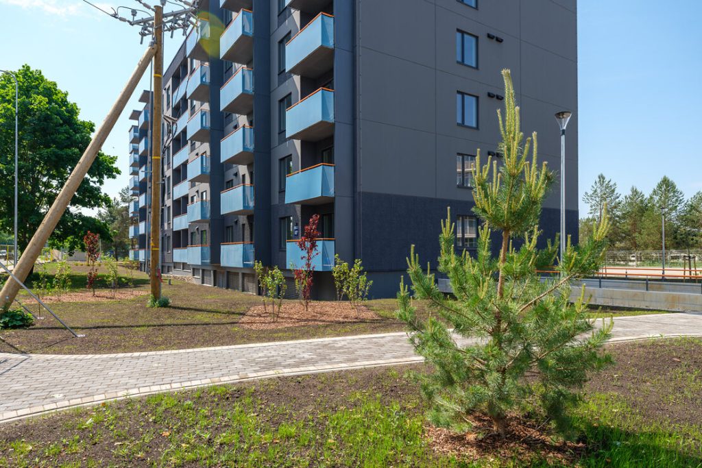 Kaivas kvartāls – 1. kārta (Kaivas iela 48A) - Korterelamu - ehituse fotod