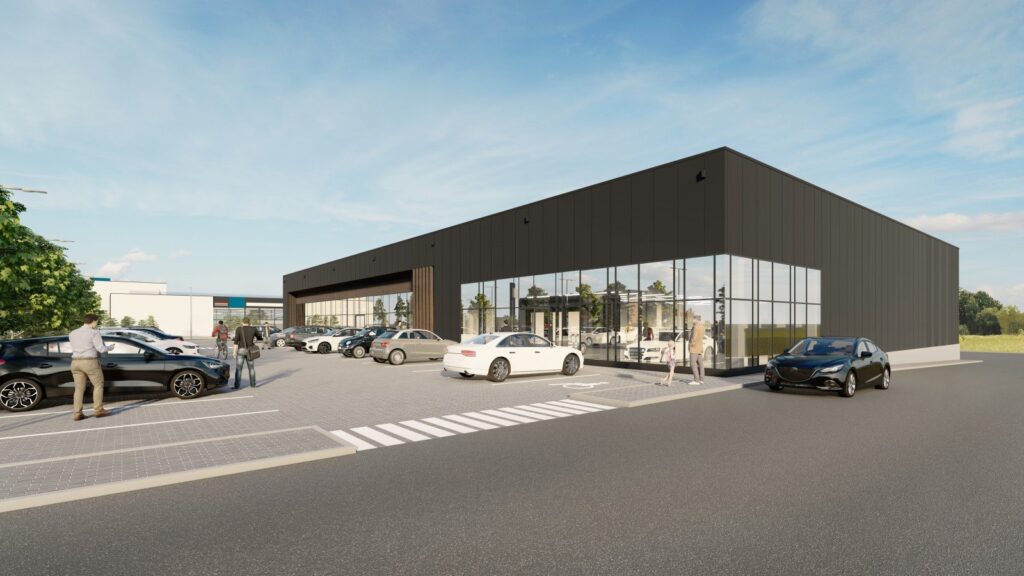 Juglas iela 95 (Juglas iela 95) - Car wash, Food services, Office center - visualization