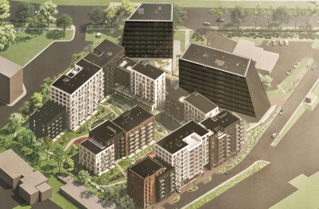 CITUS Mūnai 4 etapas (Kareivių g. 5) - Multi apartment - visualization