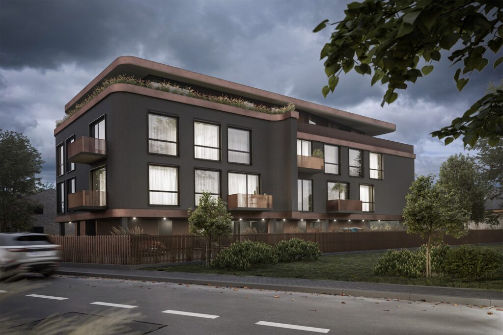 LAZŪNŲ TALUS (Lazūnų g. 4) - Daudzdzīvokļu nams - vizualizācija