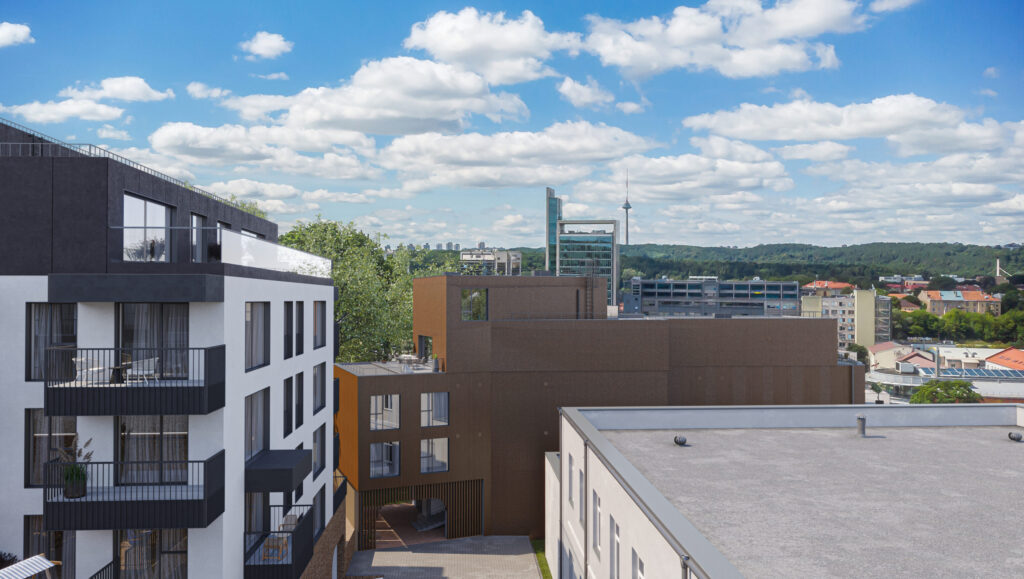 Matau Vilnių 4 etapas (Aludarių g. 1) - Daugiabutis - vizualizacija