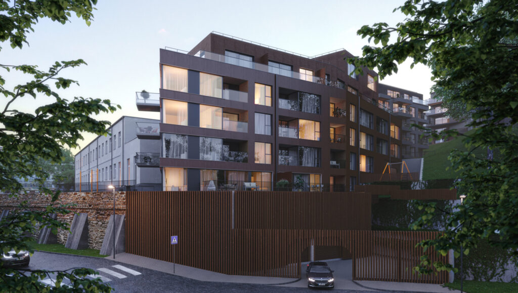 Matau Vilnių 4 etapas (Aludarių g. 1) - Daugiabutis - vizualizacija