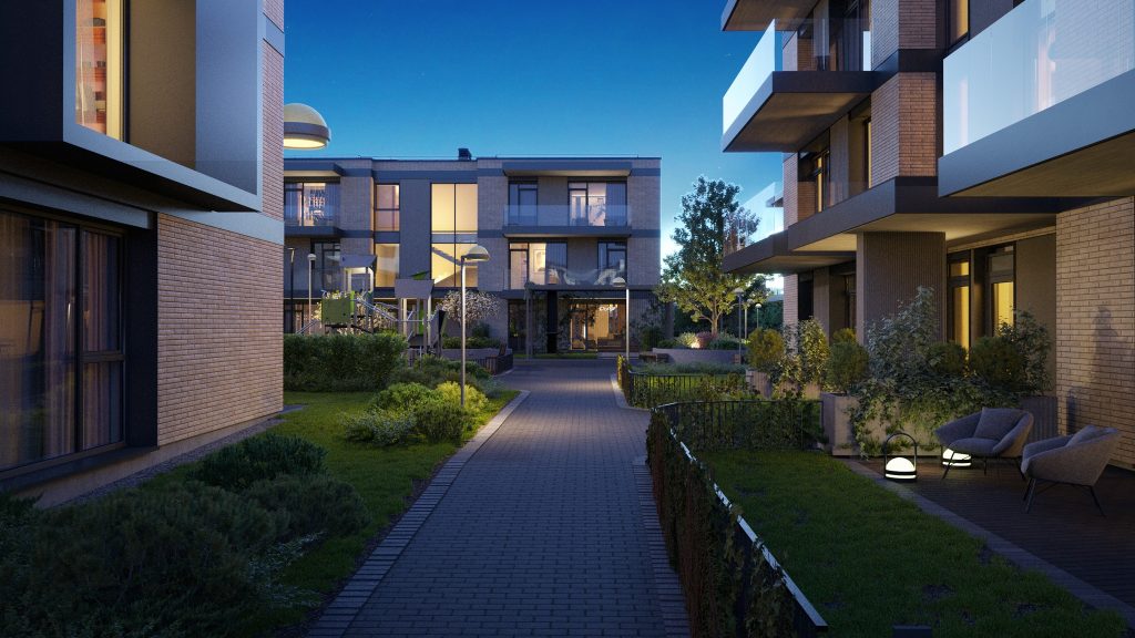 Porto Franko 1 etapas (Mozūriškių g. 50, 100) - Korterelamu - visuaalne