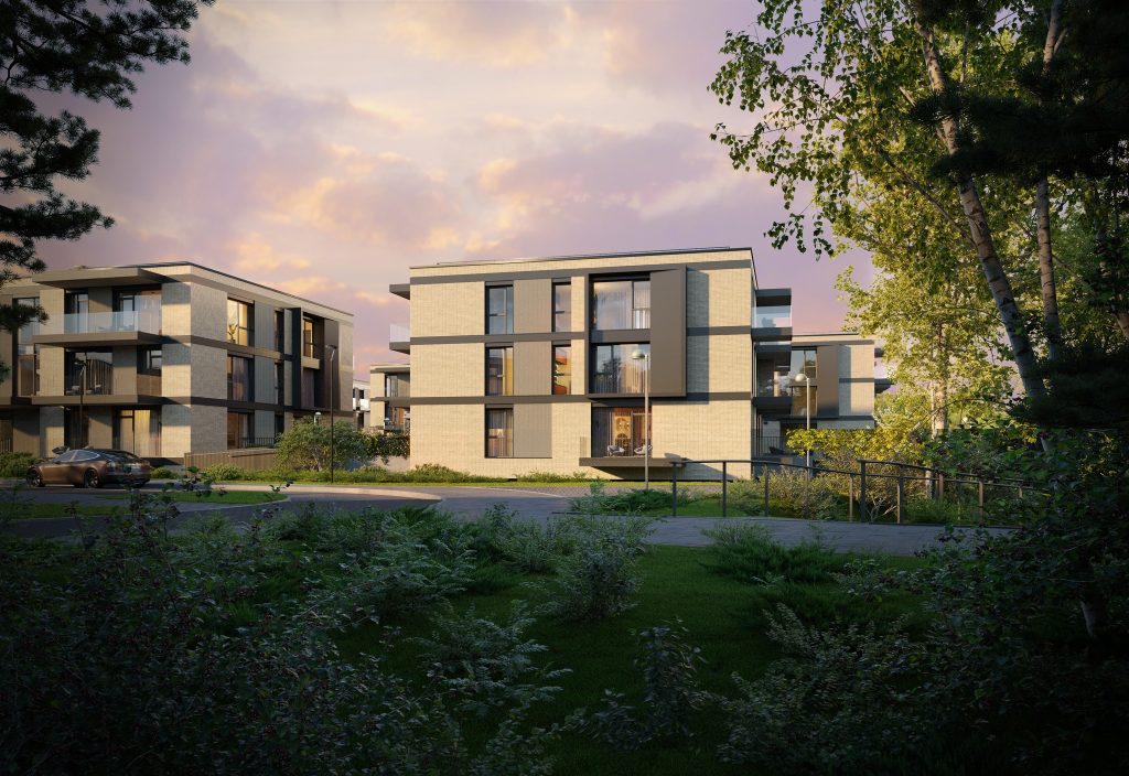 Porto Franko 1 etapas (Mozūriškių g. 50, 100) - Korterelamu - visuaalne