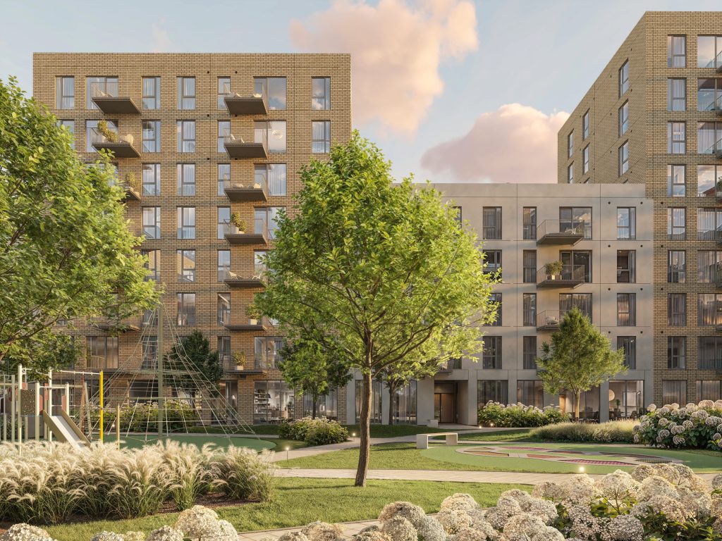 Naujamiesčio Vingis 1 etapas (Naugarduko g. 97) - Multi apartment - visualization