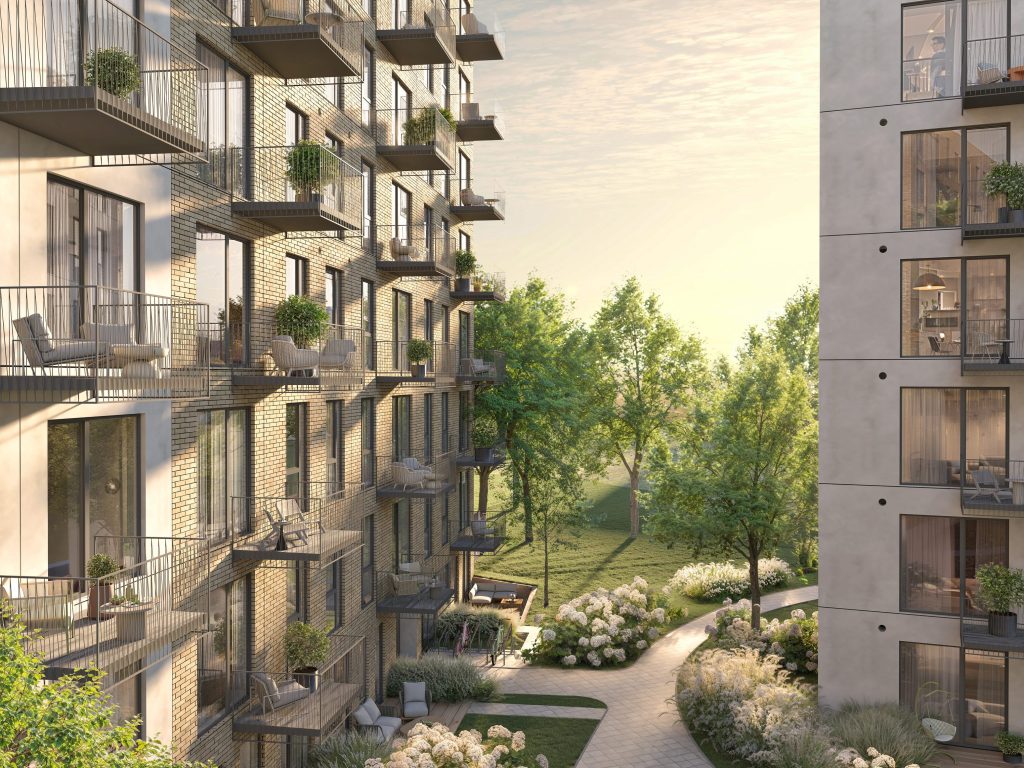 Naujamiesčio Vingis 1 etapas (Naugarduko g. 97) - Multi apartment - visualization