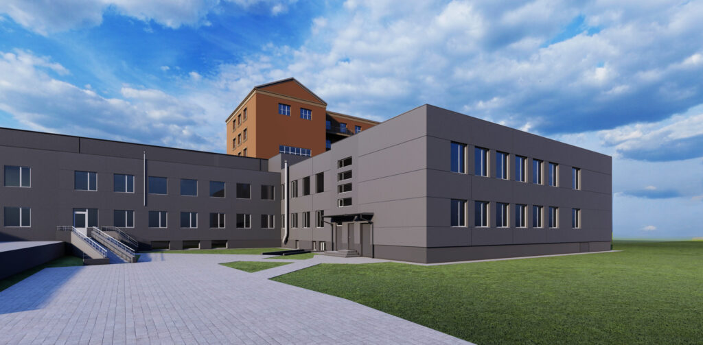 Paula Stradiņa klīniskās universitātes slimnīcas 33 korpusa renovācija (Pilsoņu iela 13 k-33) - Hospital - visualization