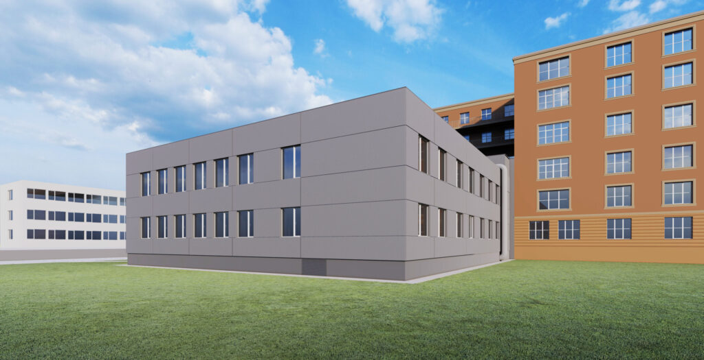 Paula Stradiņa klīniskās universitātes slimnīcas 33 korpusa renovācija (Pilsoņu iela 13 k-33) - Hospital - visualization