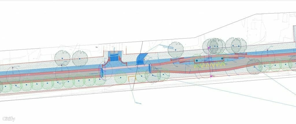 Ramaus eismo A. Kojelavičiaus g. (A. Kojelavičiaus g.) - Street - visualization