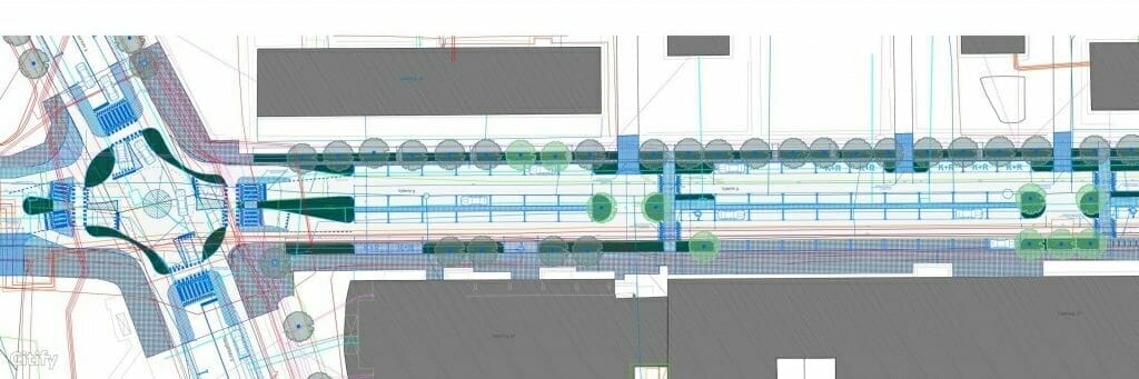 Ramaus eismo Vytenio g. (Vytenio g.) - Gatvė - vizualizacija