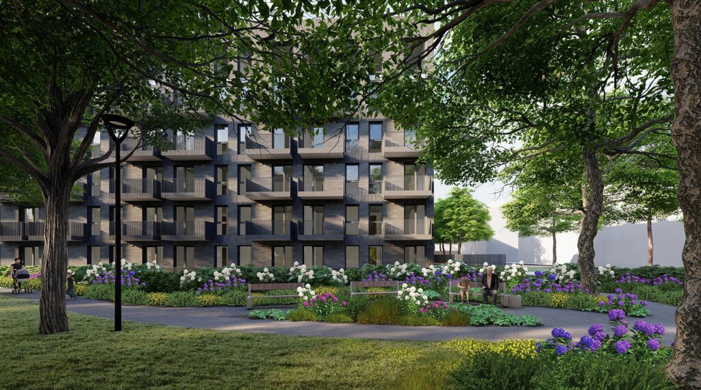 Simono Konarskio skveras (Muitinės g.) - Square - visualization